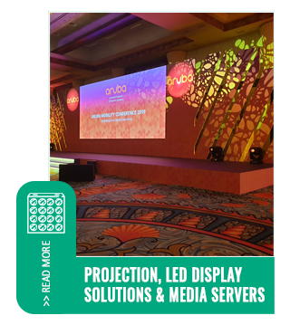 Projection, LED Display Solutions and Media Servers